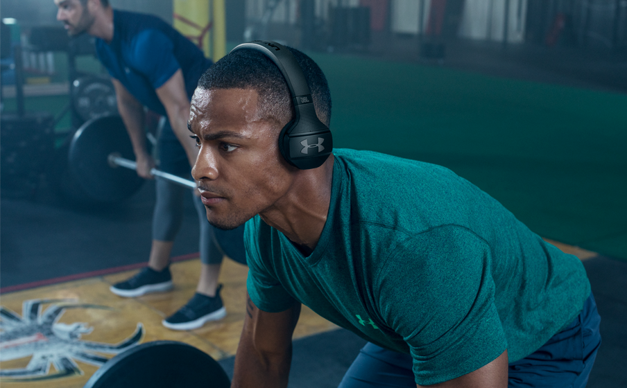 JBL UA Sport Wireless Train Black / Red фото