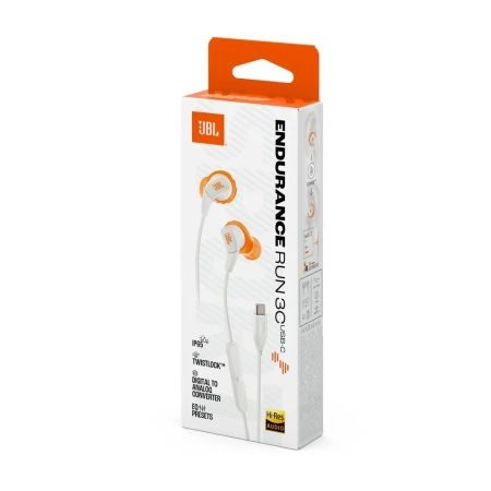 Фото JBL Endurance Run 3C USB-C White